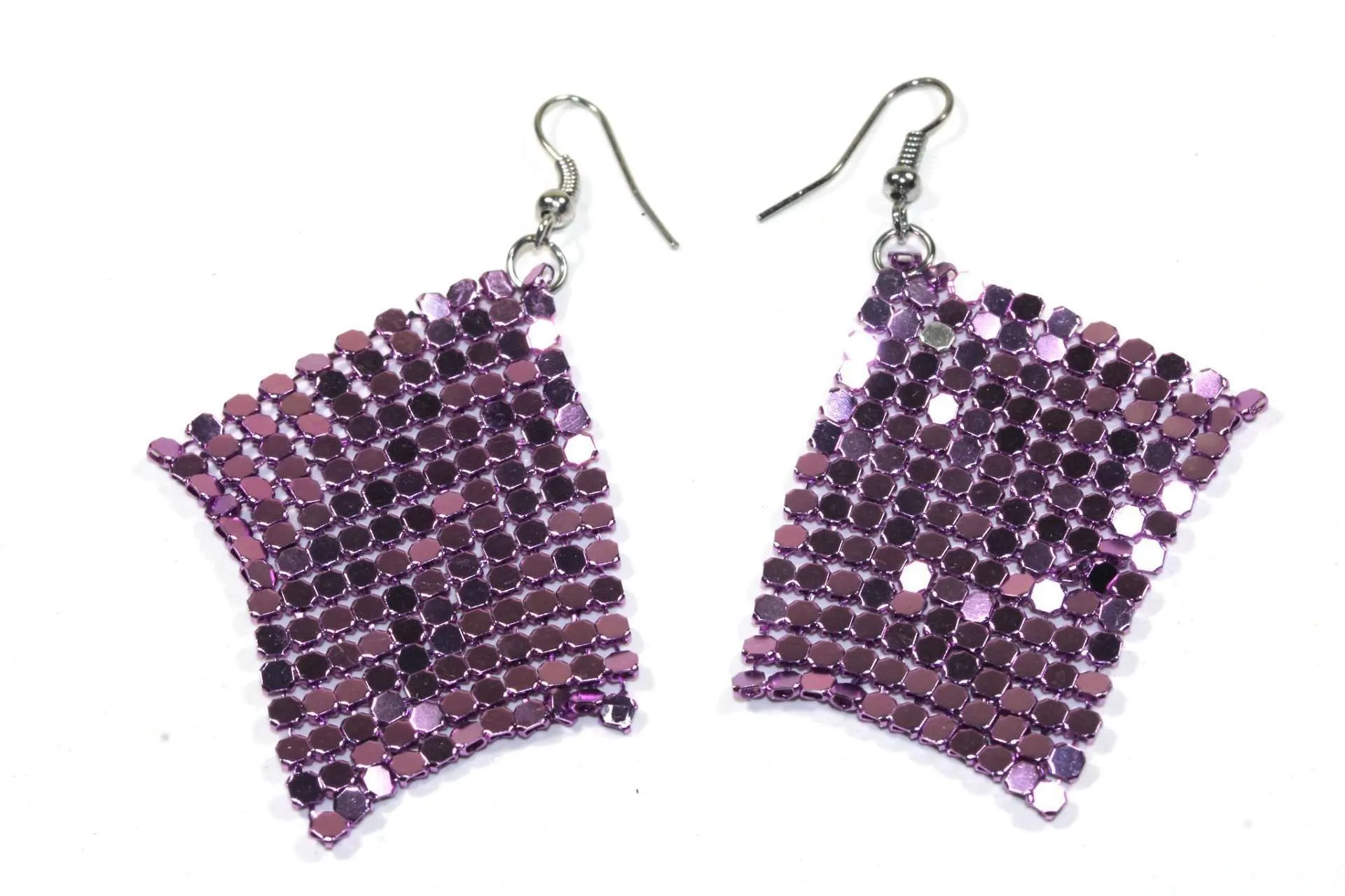 Shimmer Mesh Earrings