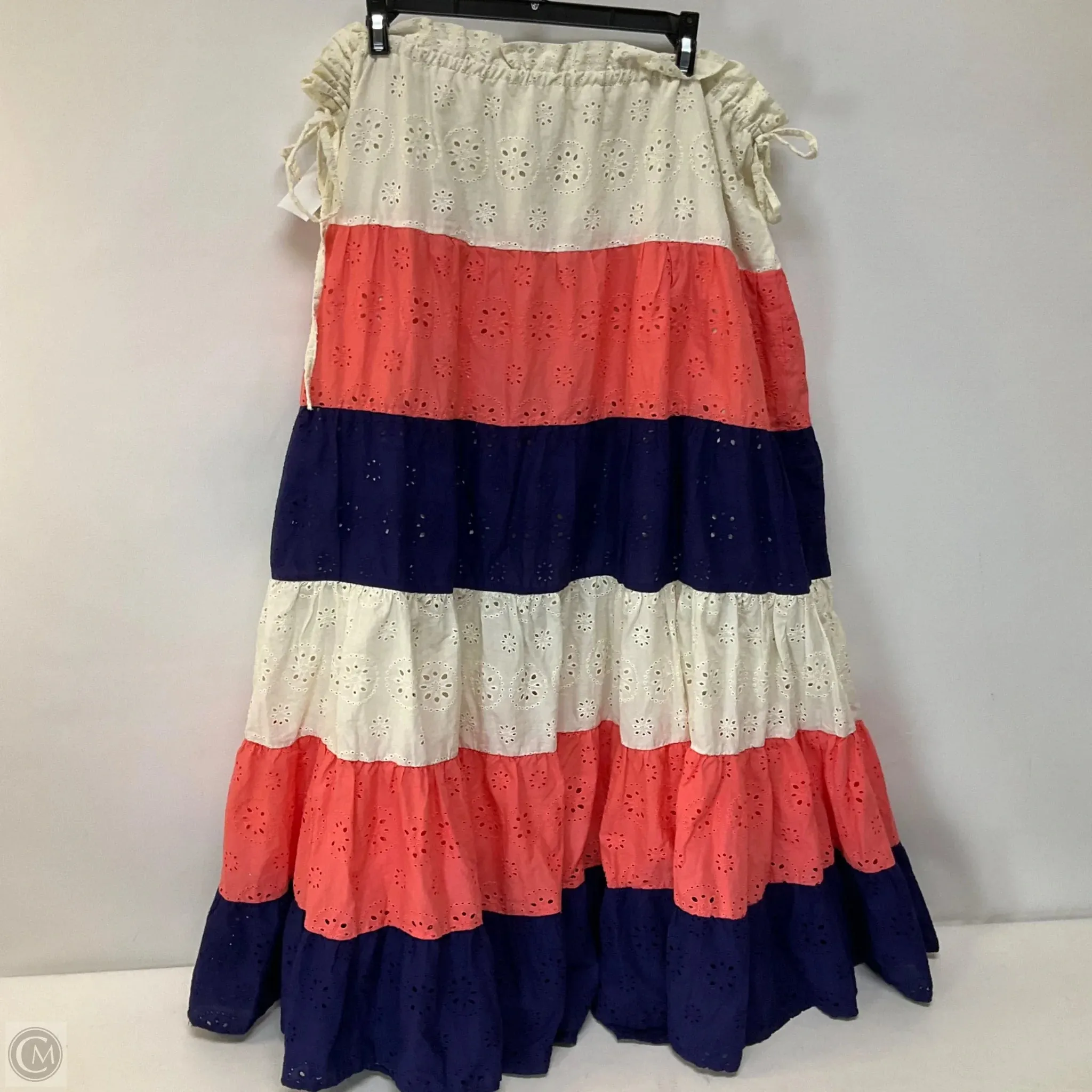 Skirt Maxi By Anthropologie In Multi-colored, Size: Xl