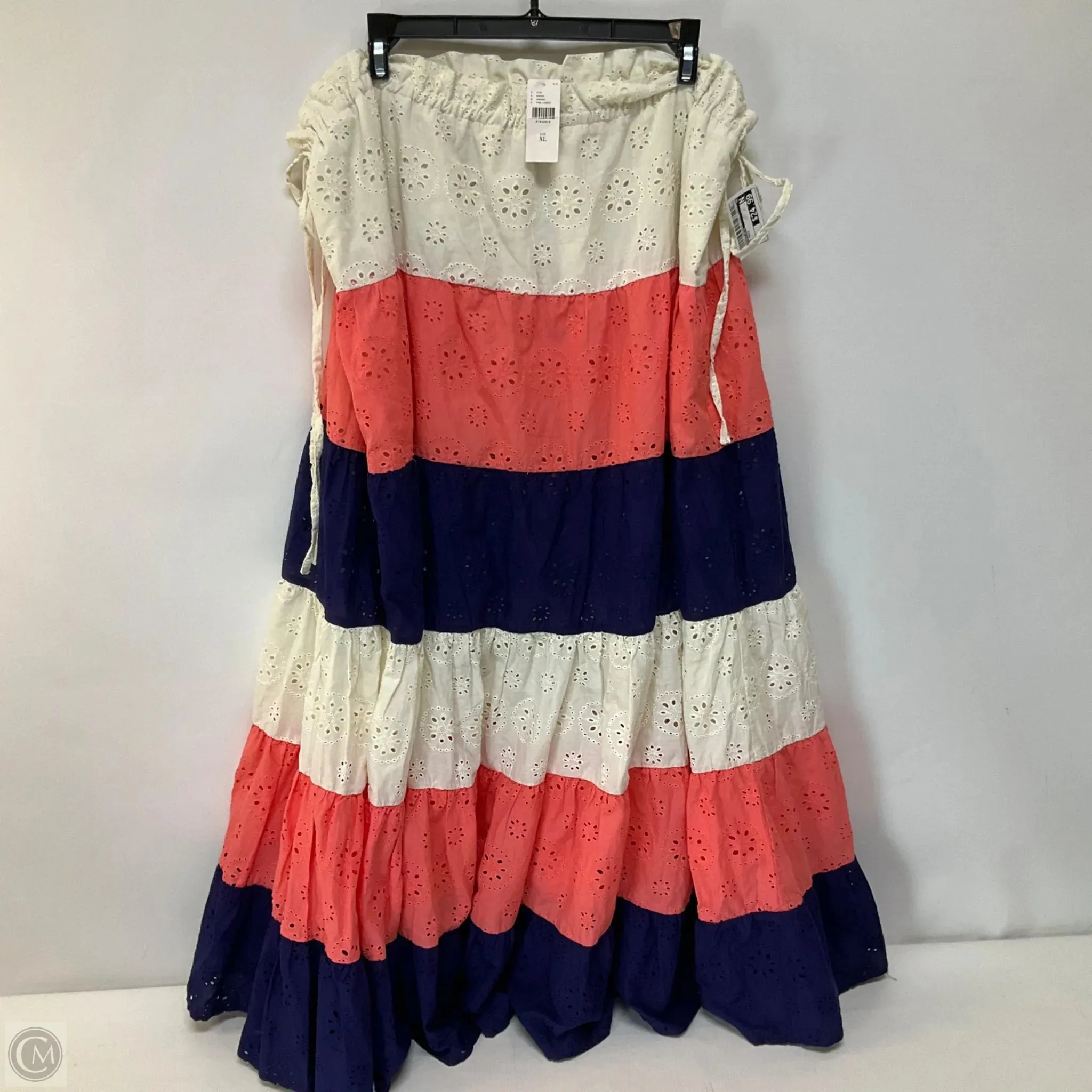 Skirt Maxi By Anthropologie In Multi-colored, Size: Xl