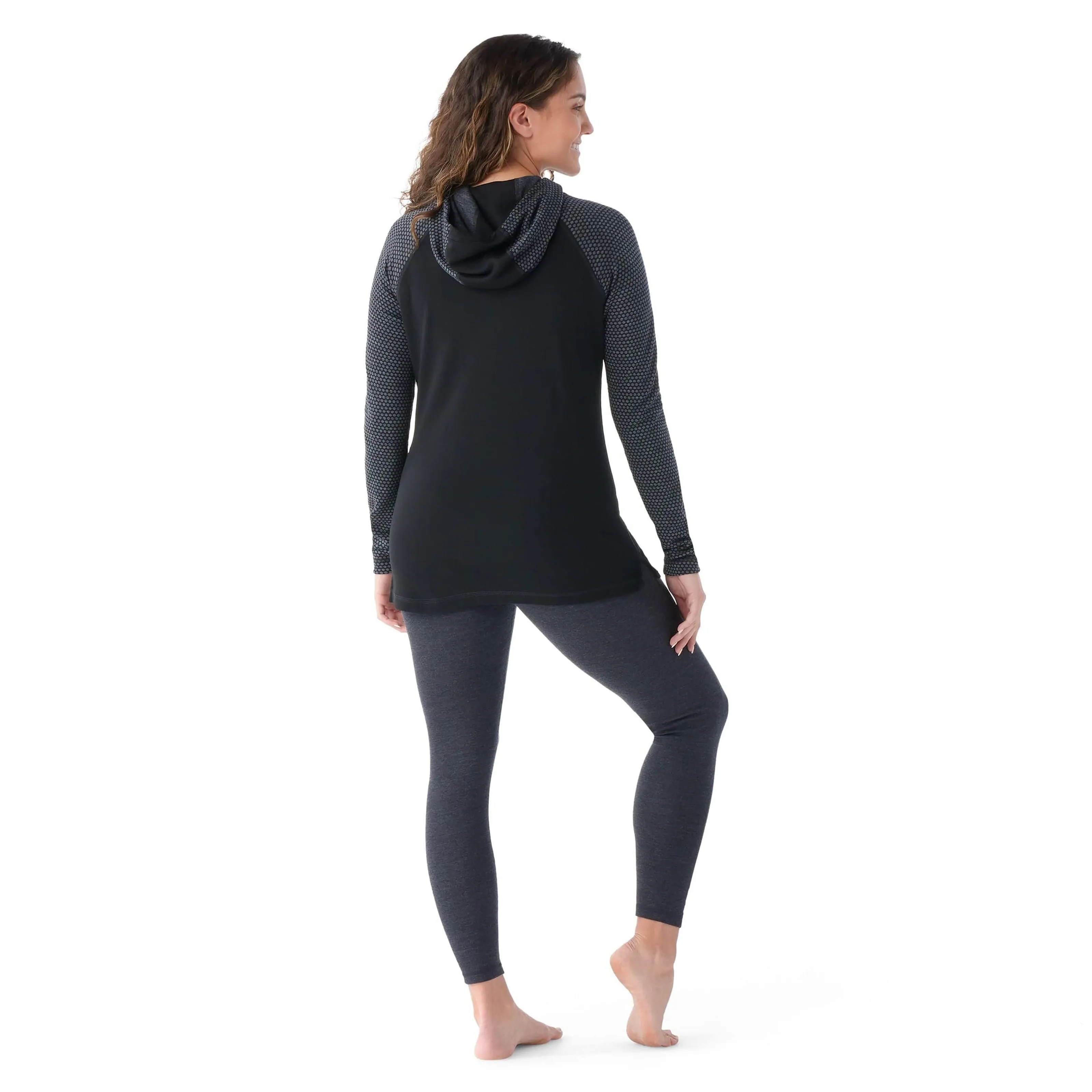 Smartwool Womens Thermal Merino Drape Neck Hoodie