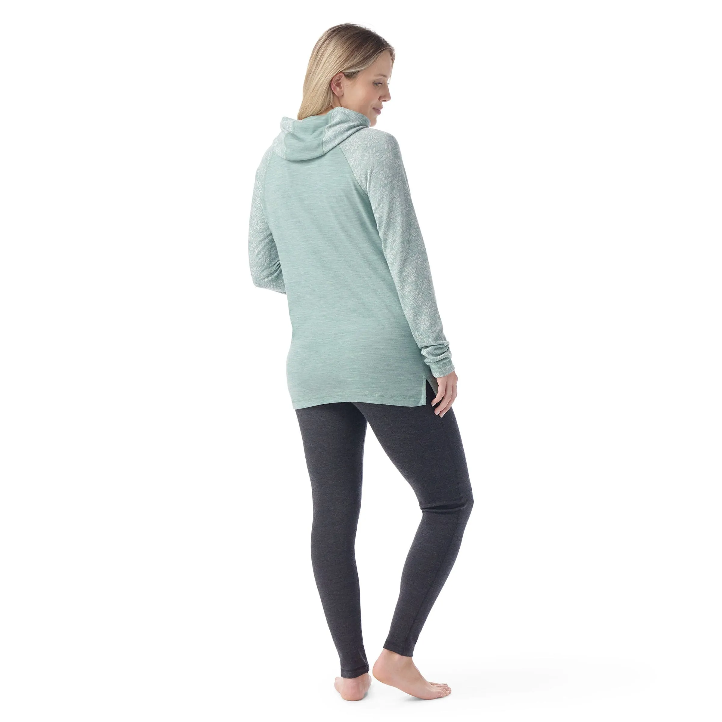 Smartwool Womens Thermal Merino Drape Neck Hoodie