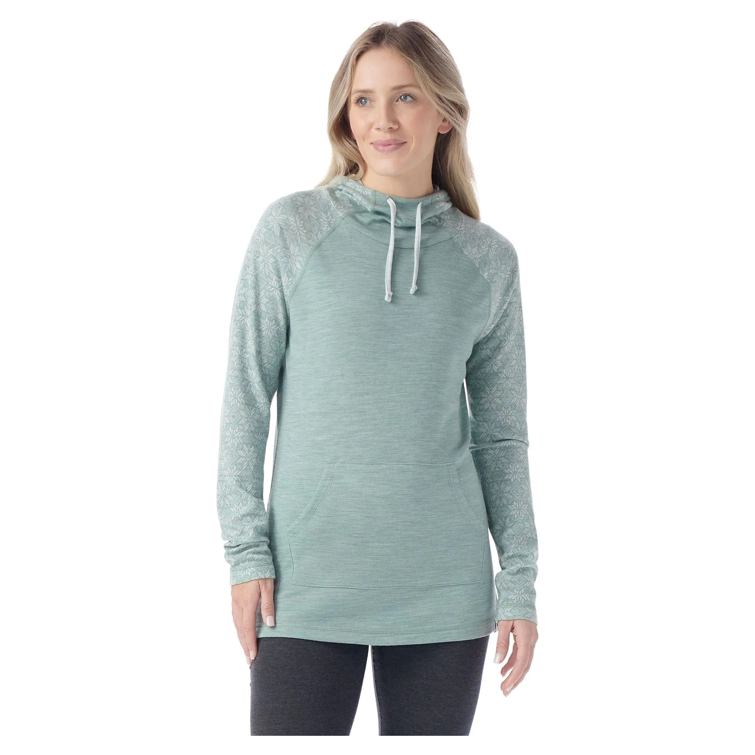 Smartwool Womens Thermal Merino Drape Neck Hoodie