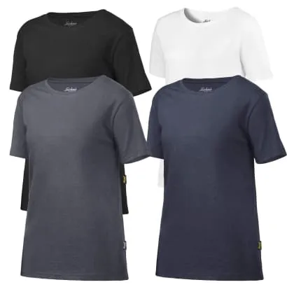 Snickers Workwear Women's Classic Work T-Shirt in 100% Combed Cotton - 2516