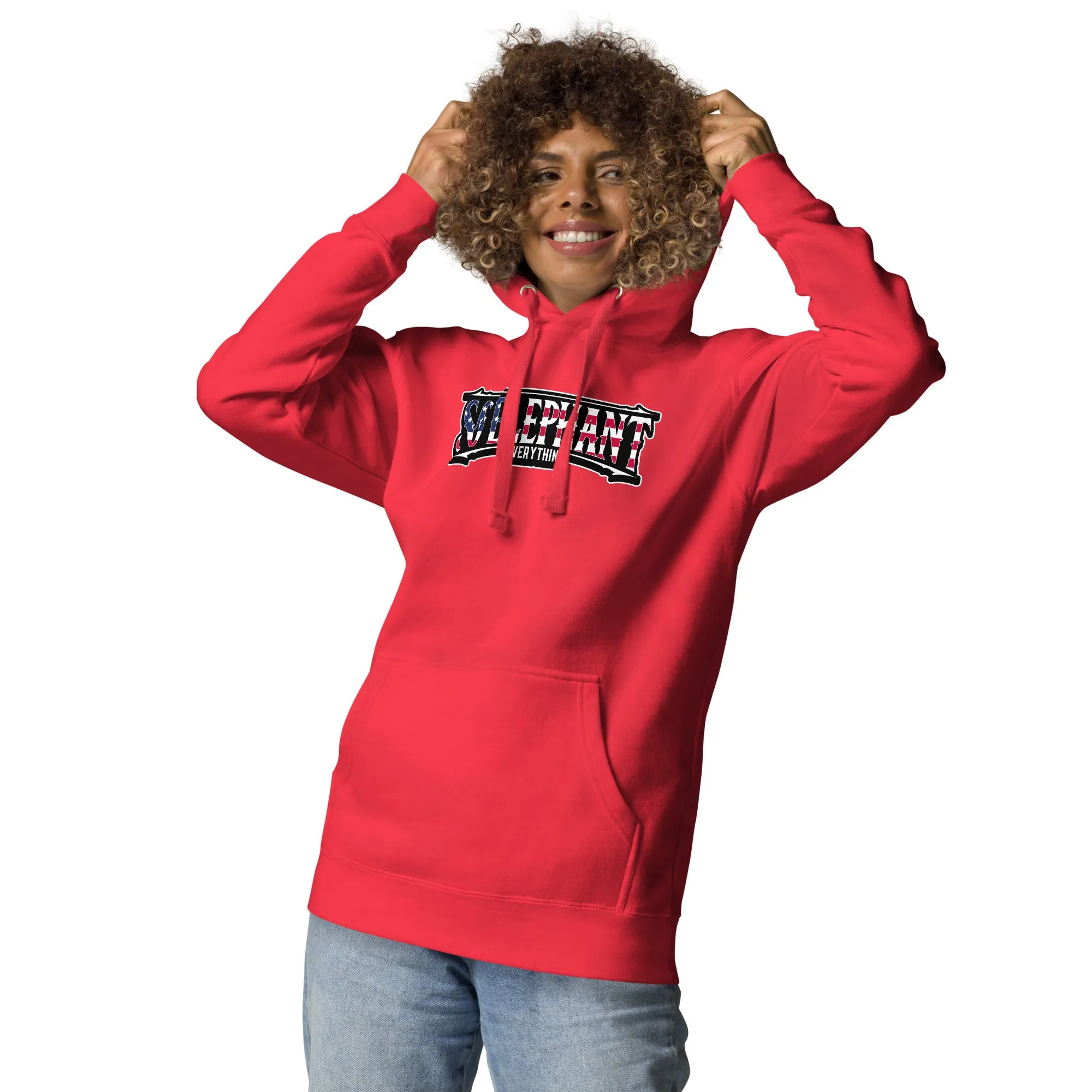 SO ELEPHANT "OLD GLORY" WOMEN'S HOODIE