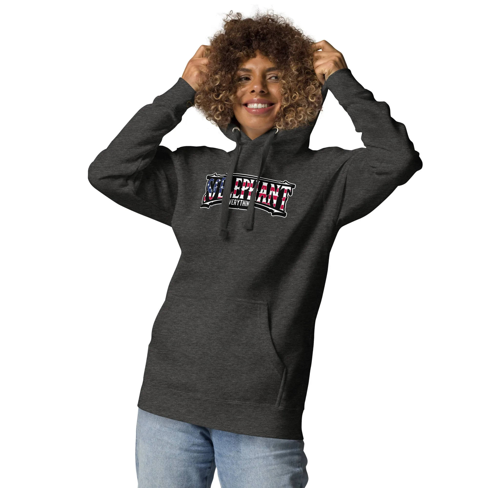 SO ELEPHANT "OLD GLORY" WOMEN'S HOODIE
