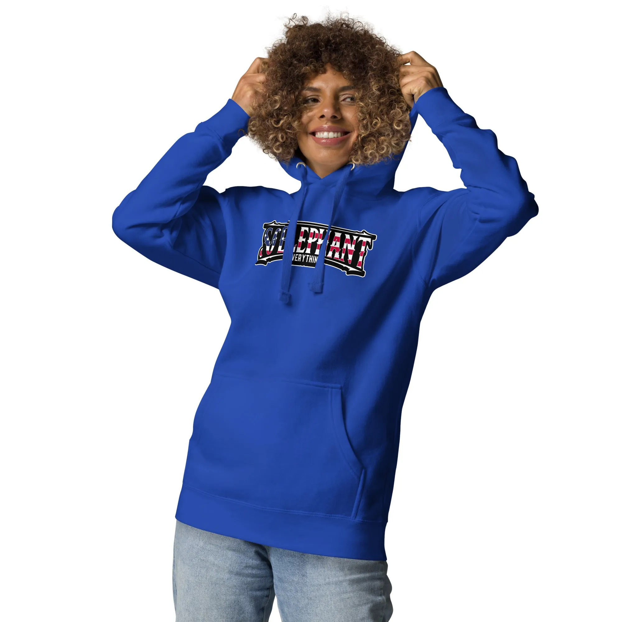 SO ELEPHANT "OLD GLORY" WOMEN'S HOODIE