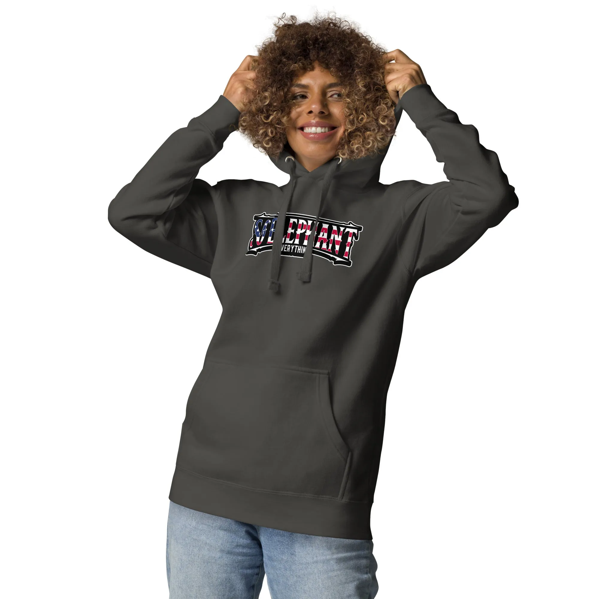 SO ELEPHANT "OLD GLORY" WOMEN'S HOODIE