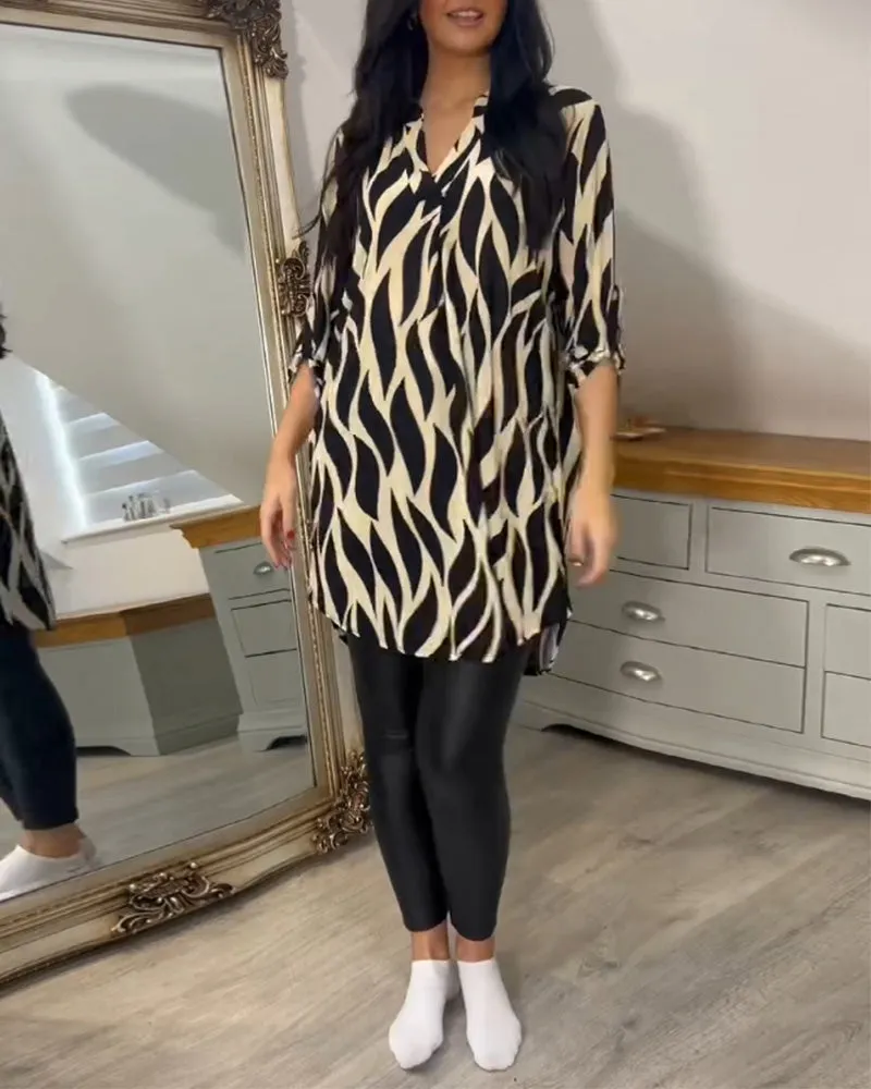 Sol® | Abstract Blouse