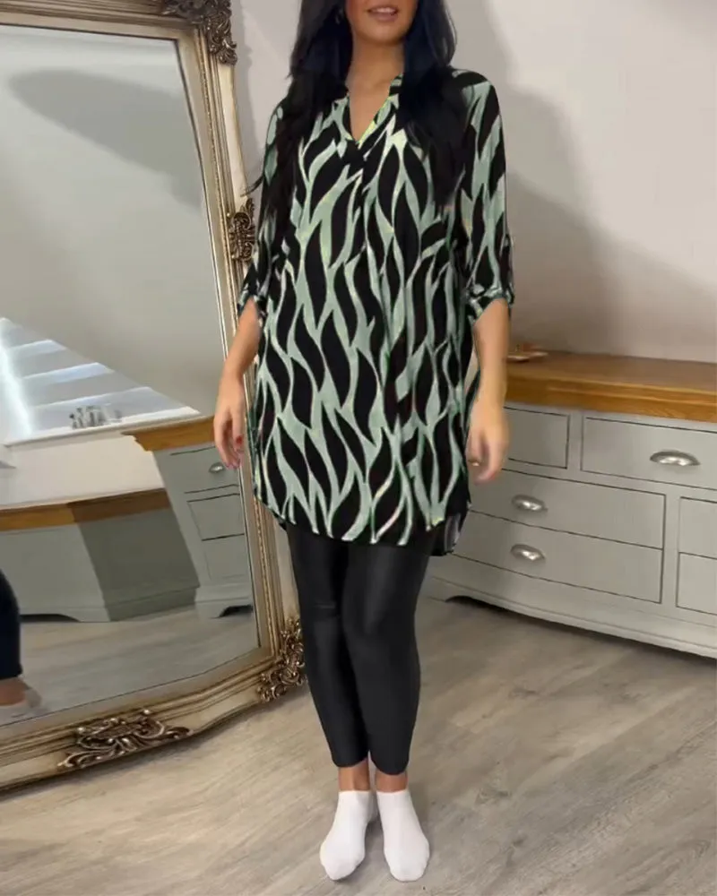 Sol® | Abstract Blouse