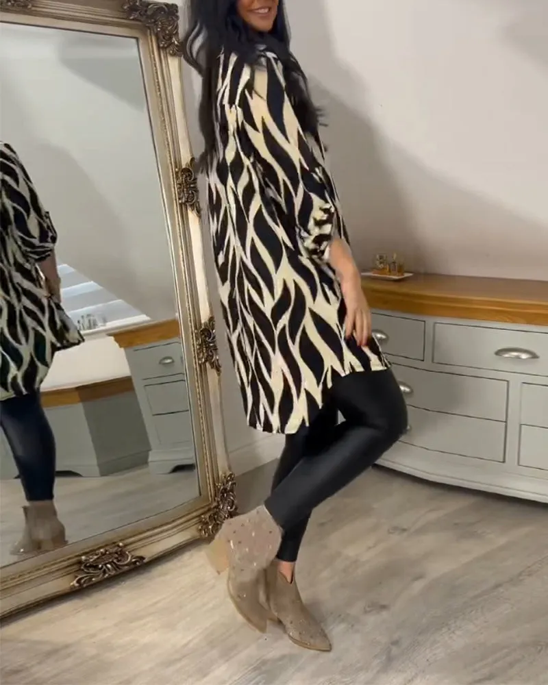 Sol® | Abstract Blouse