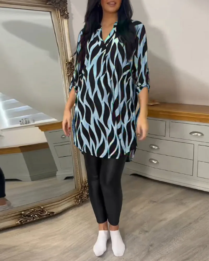Sol® | Abstract Blouse