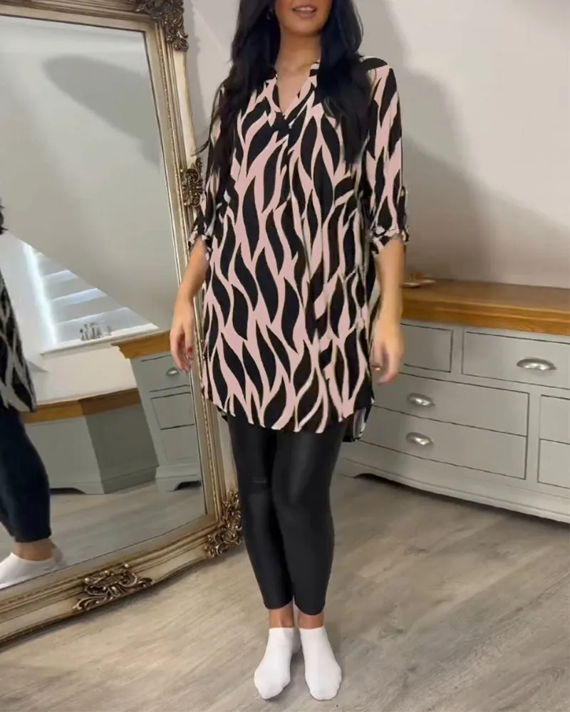 Sol® | Abstract Blouse