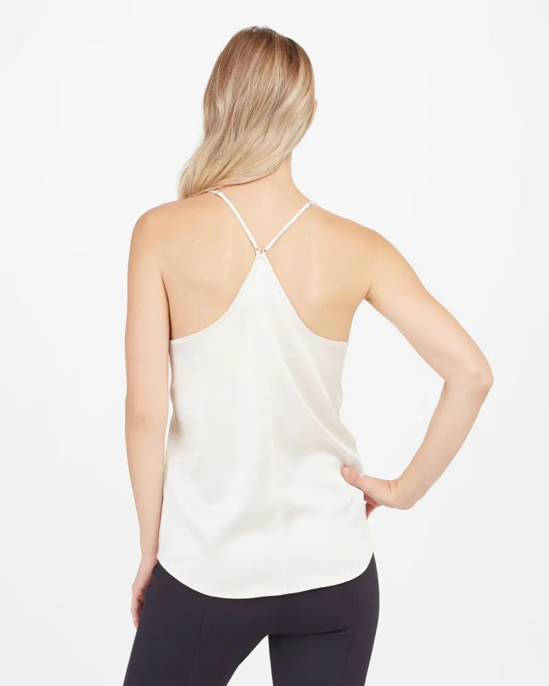 SPANX - V-Neck Racer Back Tank - Ivory