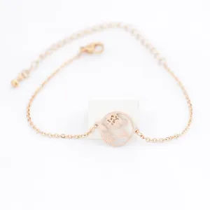 Stainless Steel World Map Bracelets For Women