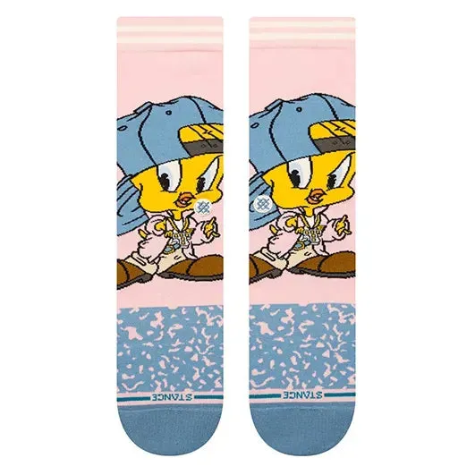 Stance Socks Tweety Crew Socks - Pink