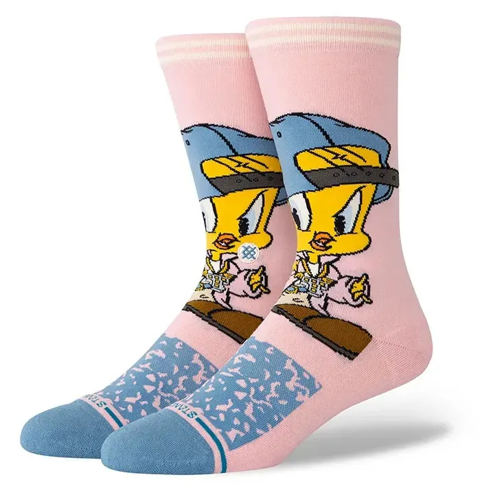 Stance Socks Tweety Crew Socks - Pink