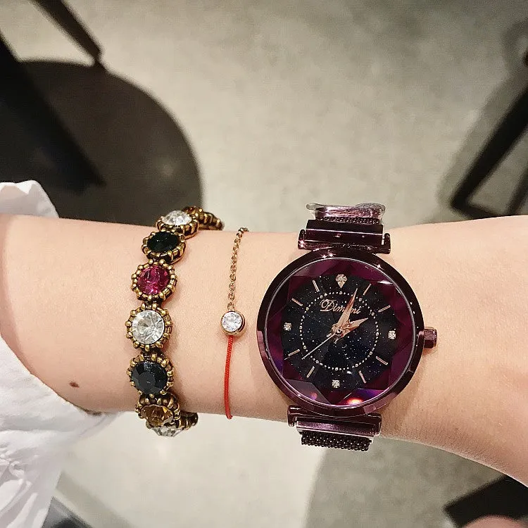 Star Chassis with AA 4 Diamonds Women's Watch