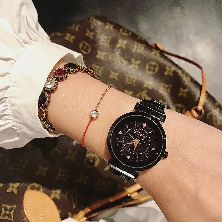 Star Chassis with AA 4 Diamonds Women's Watch