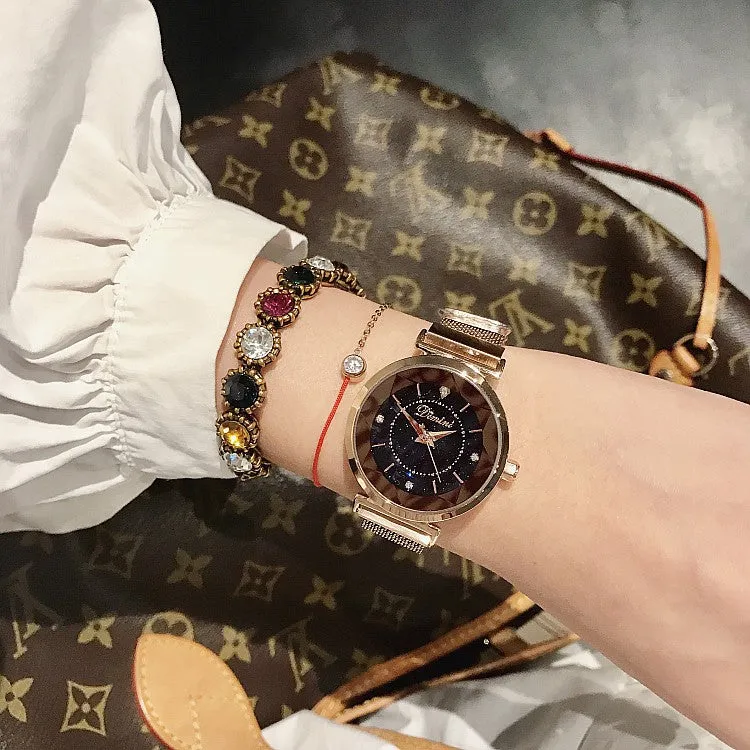 Star Chassis with AA 4 Diamonds Women's Watch