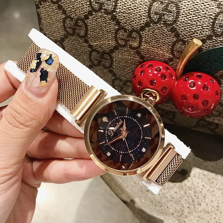 Star Chassis with AA 4 Diamonds Women's Watch