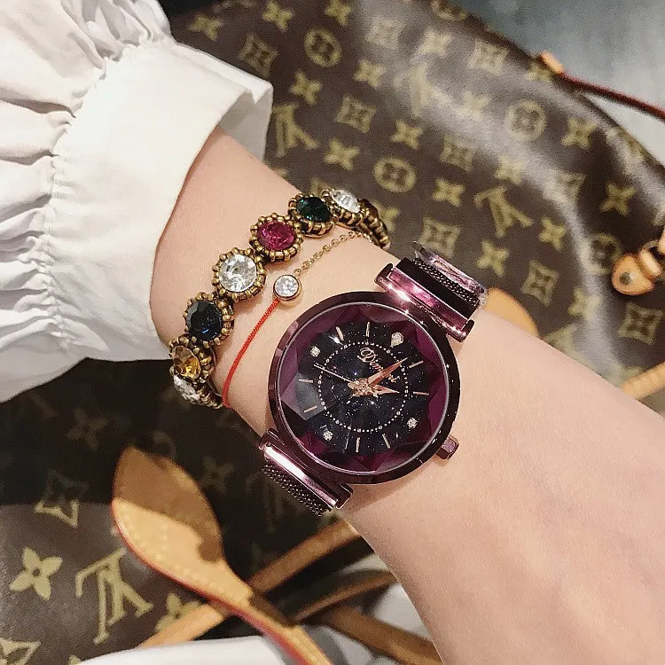 Star Chassis with AA 4 Diamonds Women's Watch