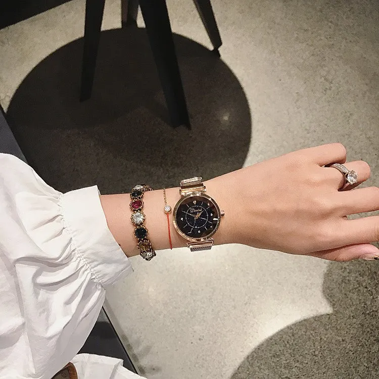 Star Chassis with AA 4 Diamonds Women's Watch