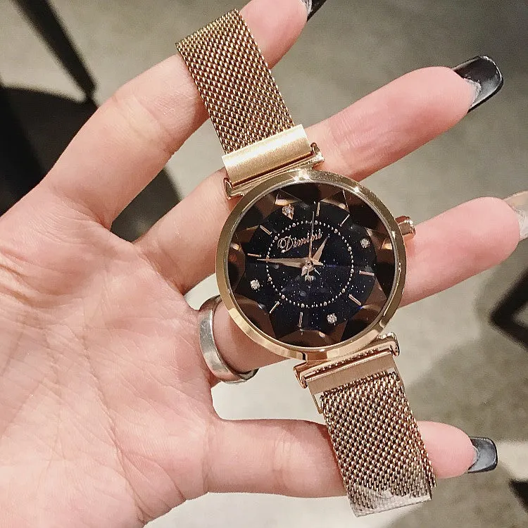 Star Chassis with AA 4 Diamonds Women's Watch