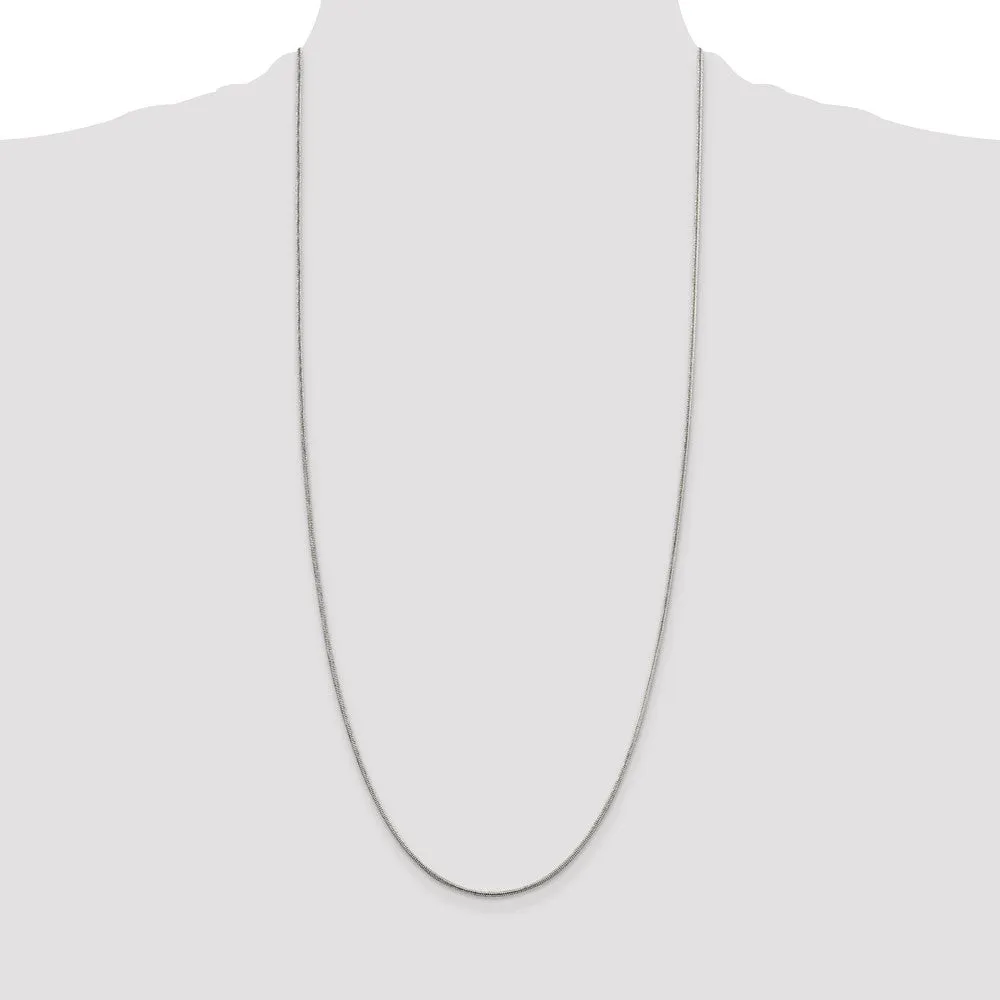 Sterling Silver 1.5mm Round Snake Chain