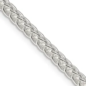 Sterling Silver 3mm Square Spiga Chain