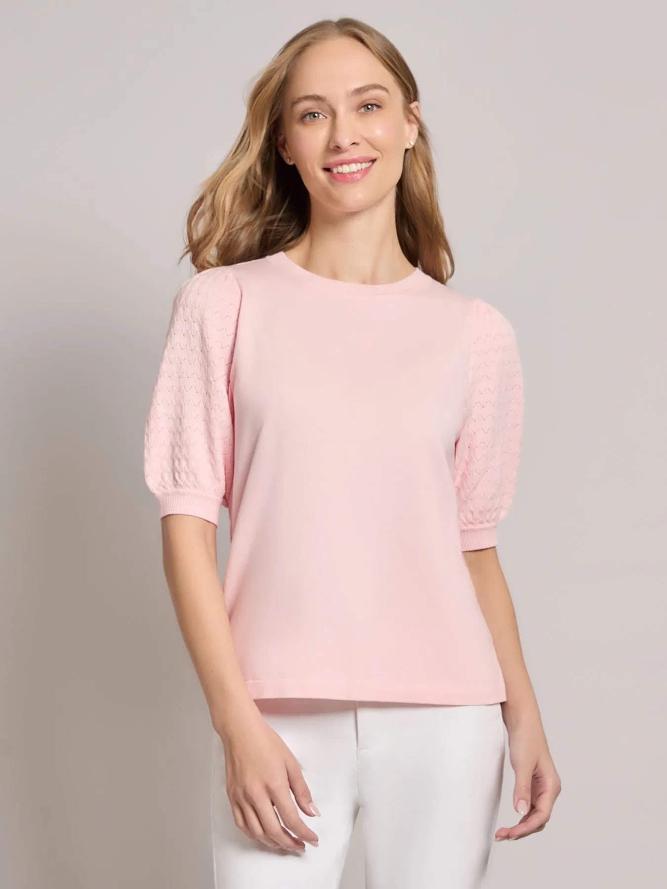 Stitch Sleeve Sweater