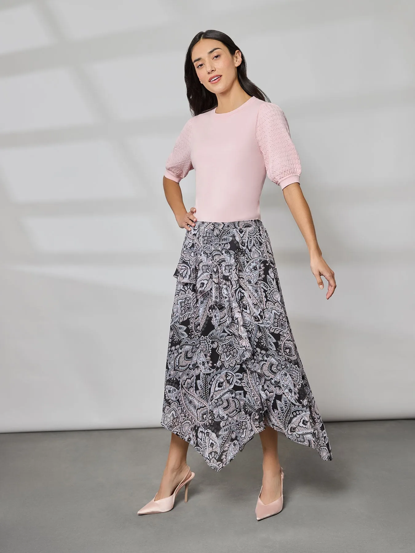 Stitch Sleeve Sweater