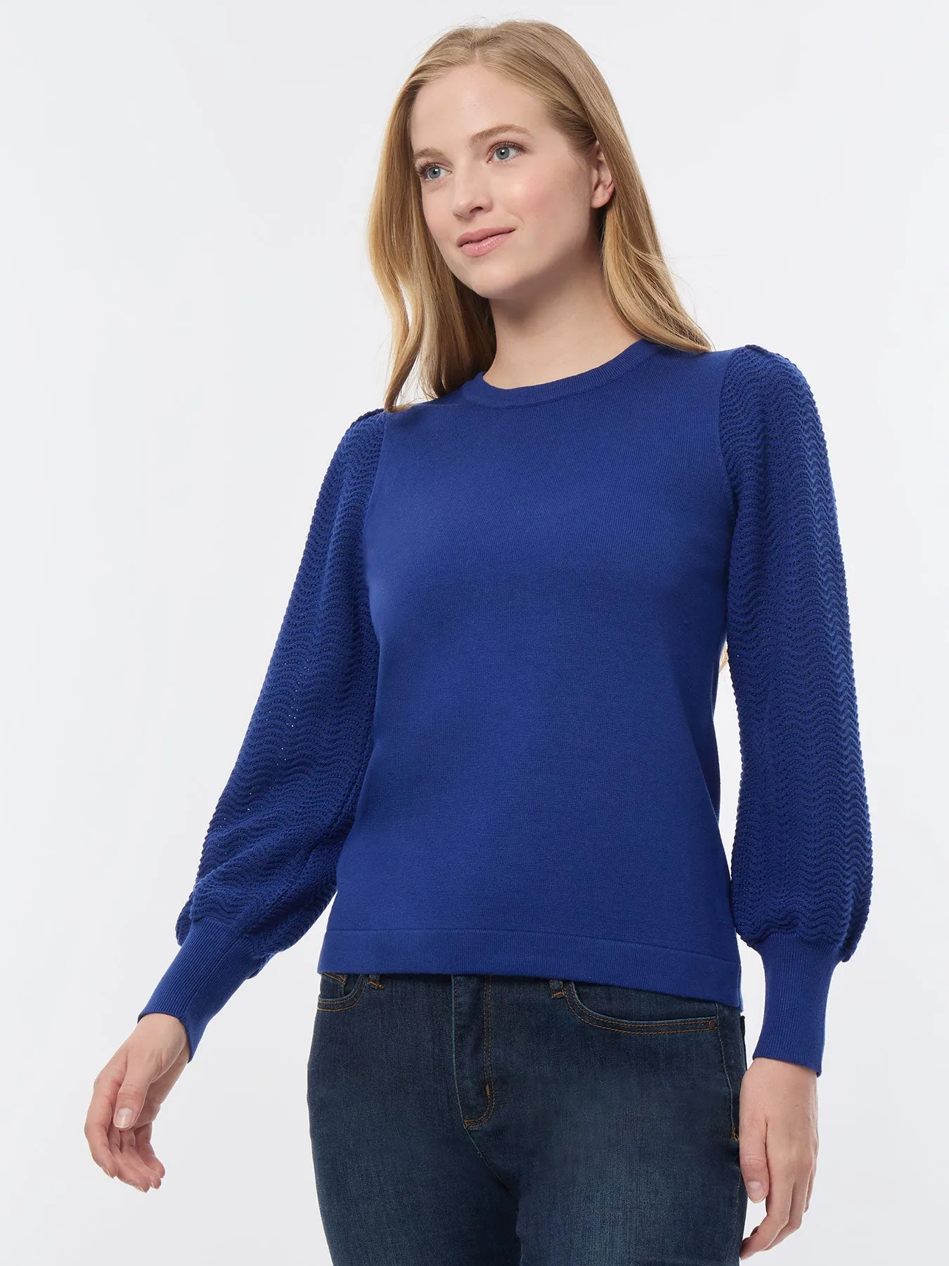 Stitch Sleeve Sweater