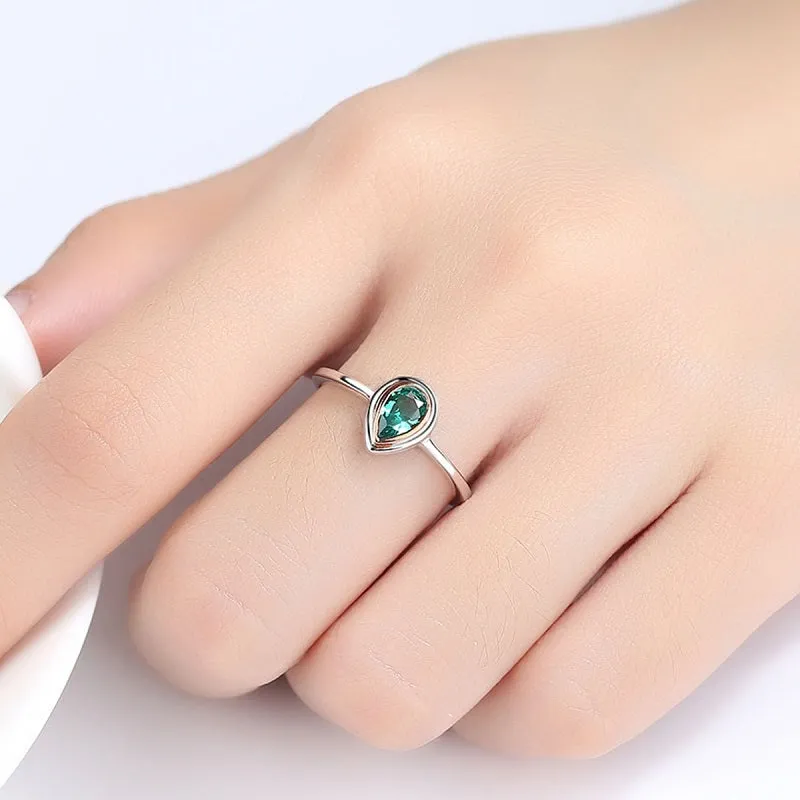 Stylish Drop-shaped Women's Ring