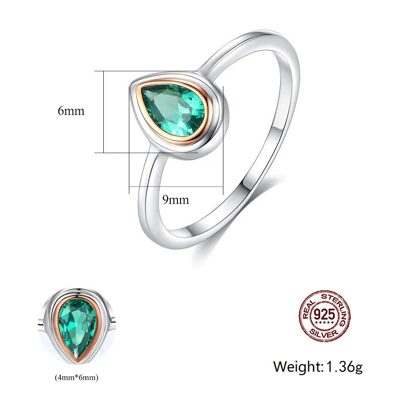 Stylish Drop-shaped Women's Ring