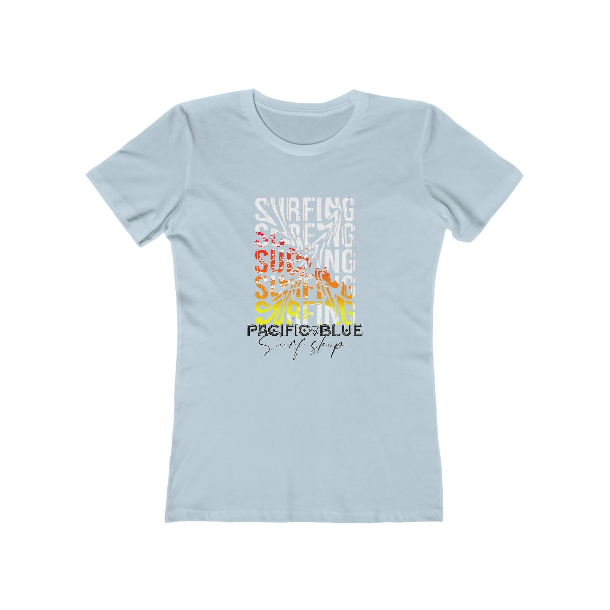 Surfing 2/ Pacific Blue Surf Shop / T Shirt
