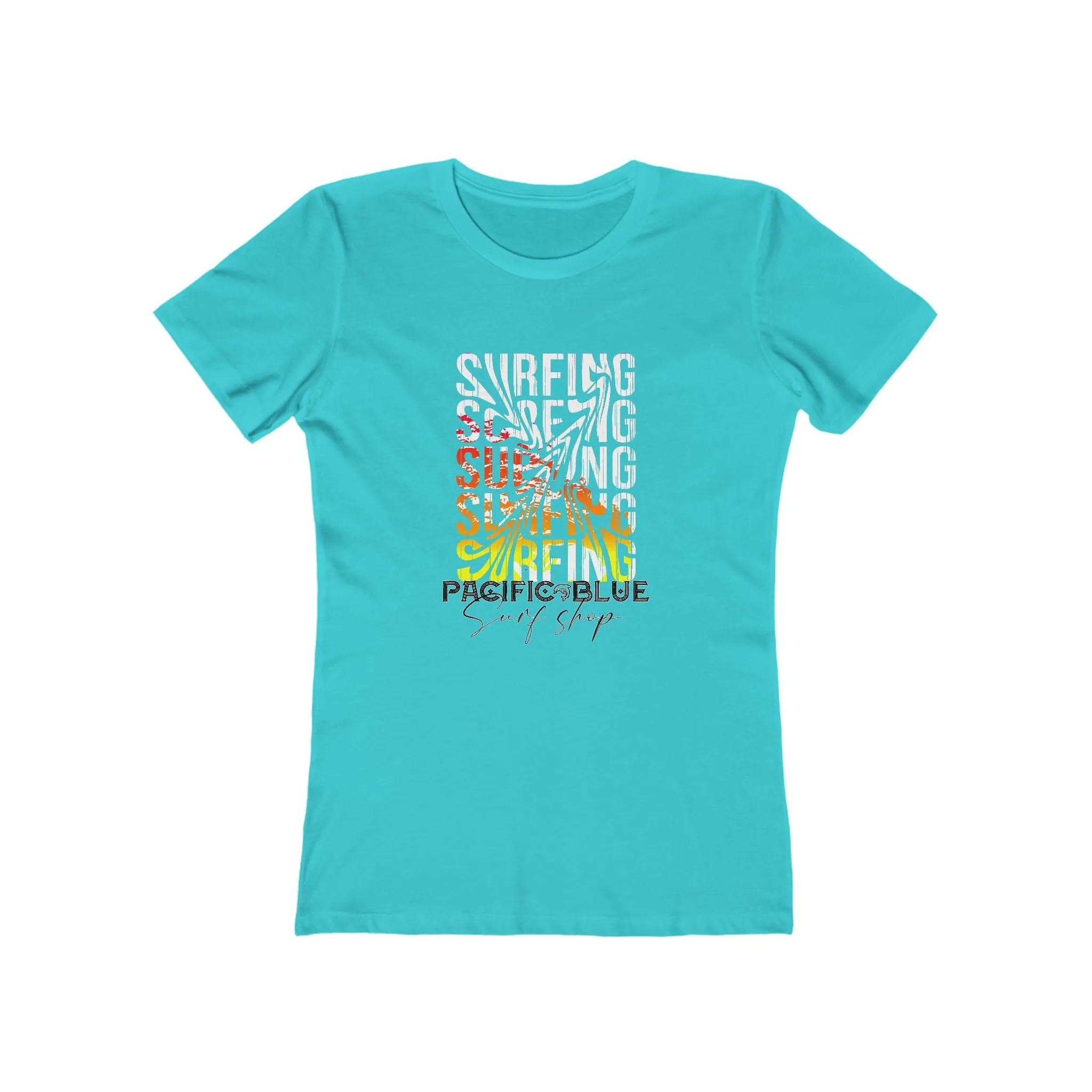 Surfing 2/ Pacific Blue Surf Shop / T Shirt