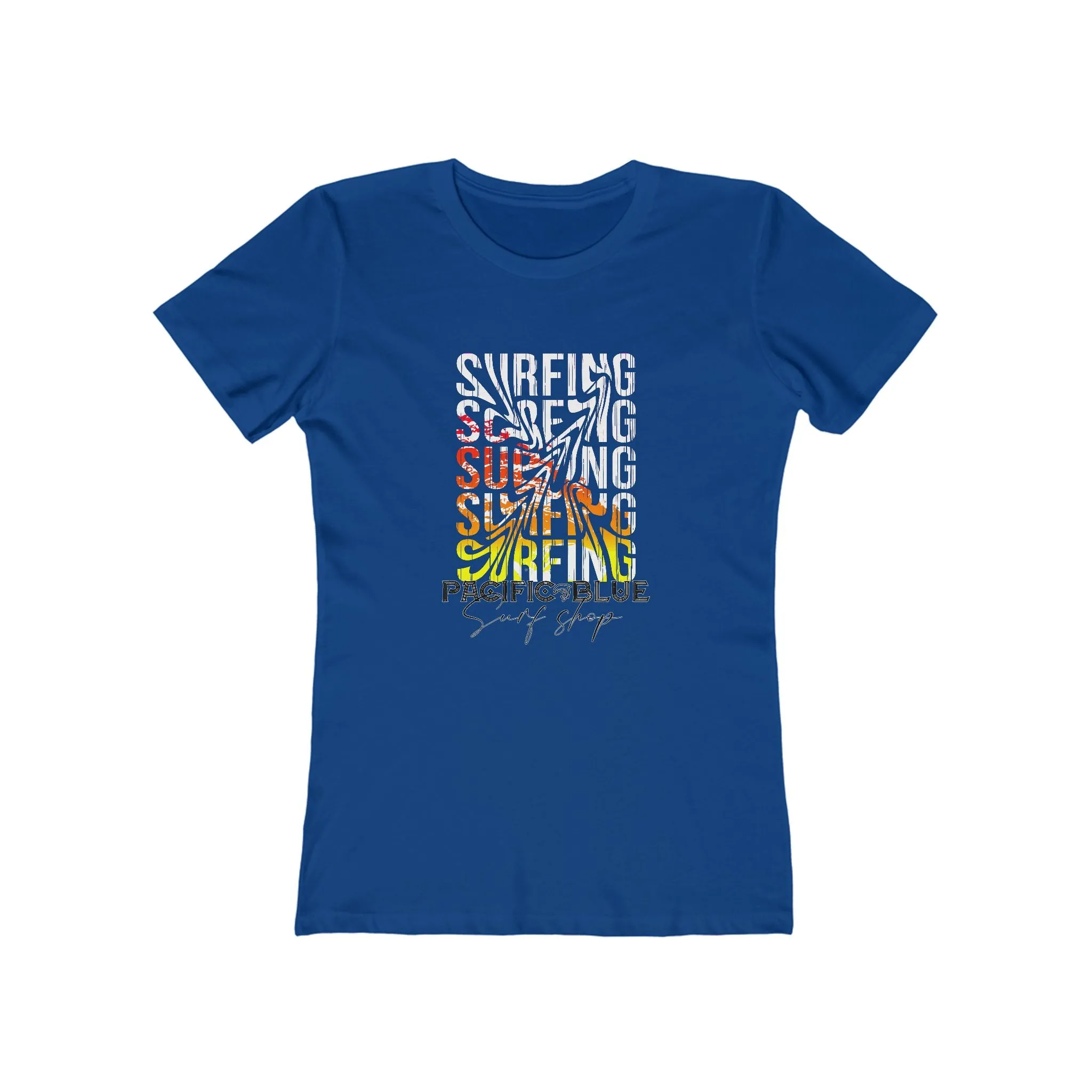 Surfing 2/ Pacific Blue Surf Shop / T Shirt