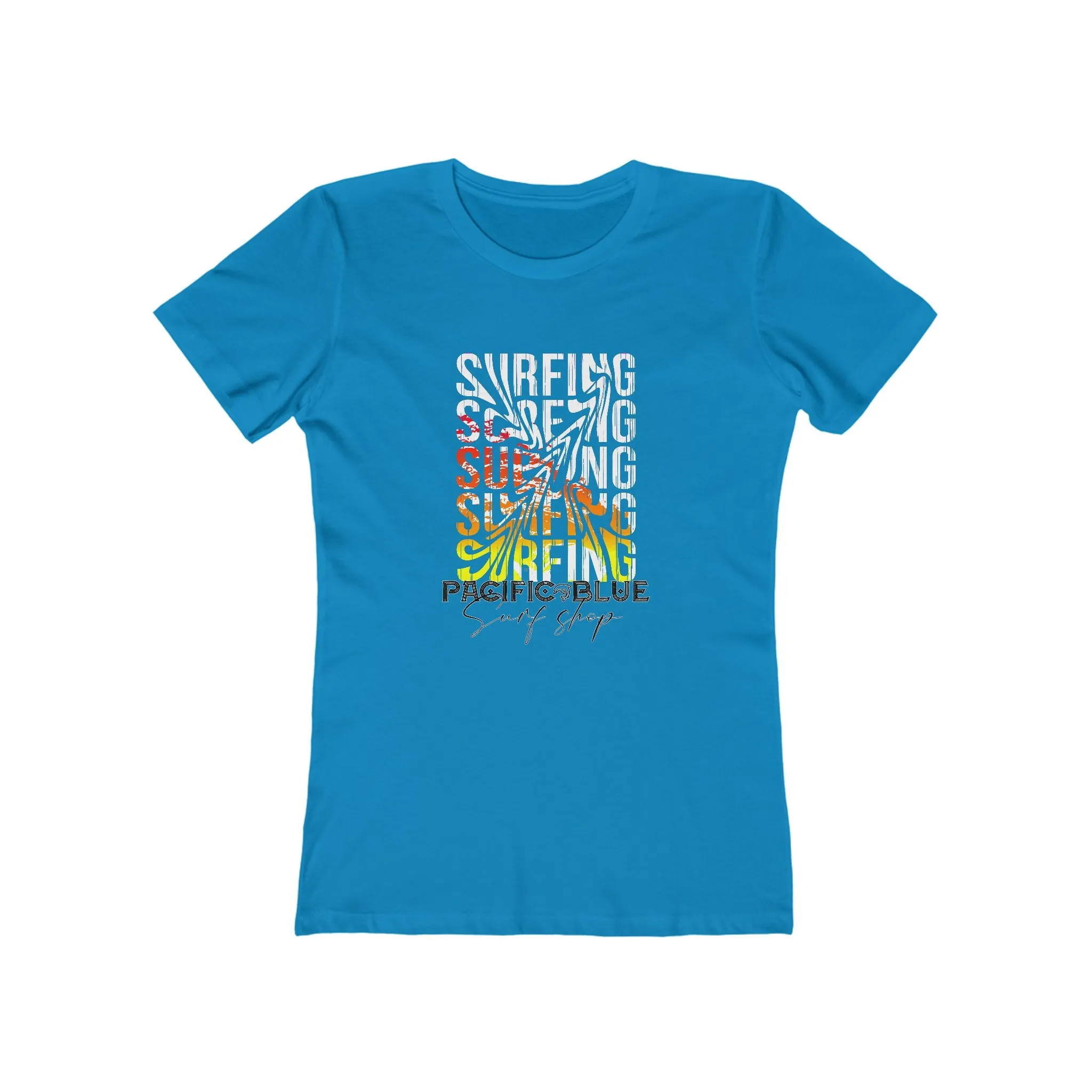 Surfing 2/ Pacific Blue Surf Shop / T Shirt