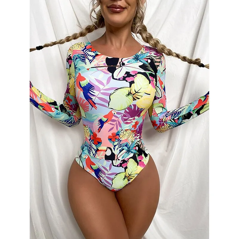 Surfing Swimsuit Bikini Set