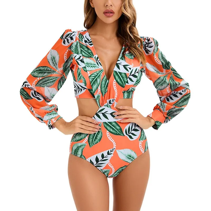 Surfing Swimsuit Bikini Set