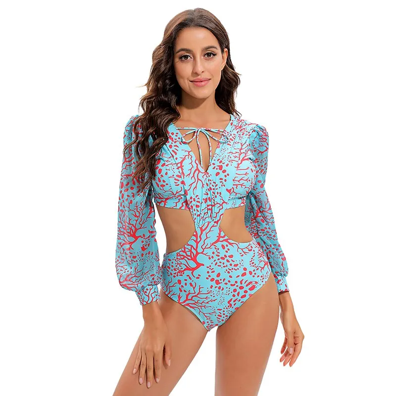 Surfing Swimsuit Bikini Set