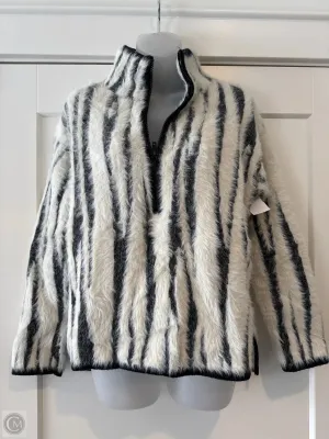 Sweatshirt Collar By Anthropologie In White, Size: M