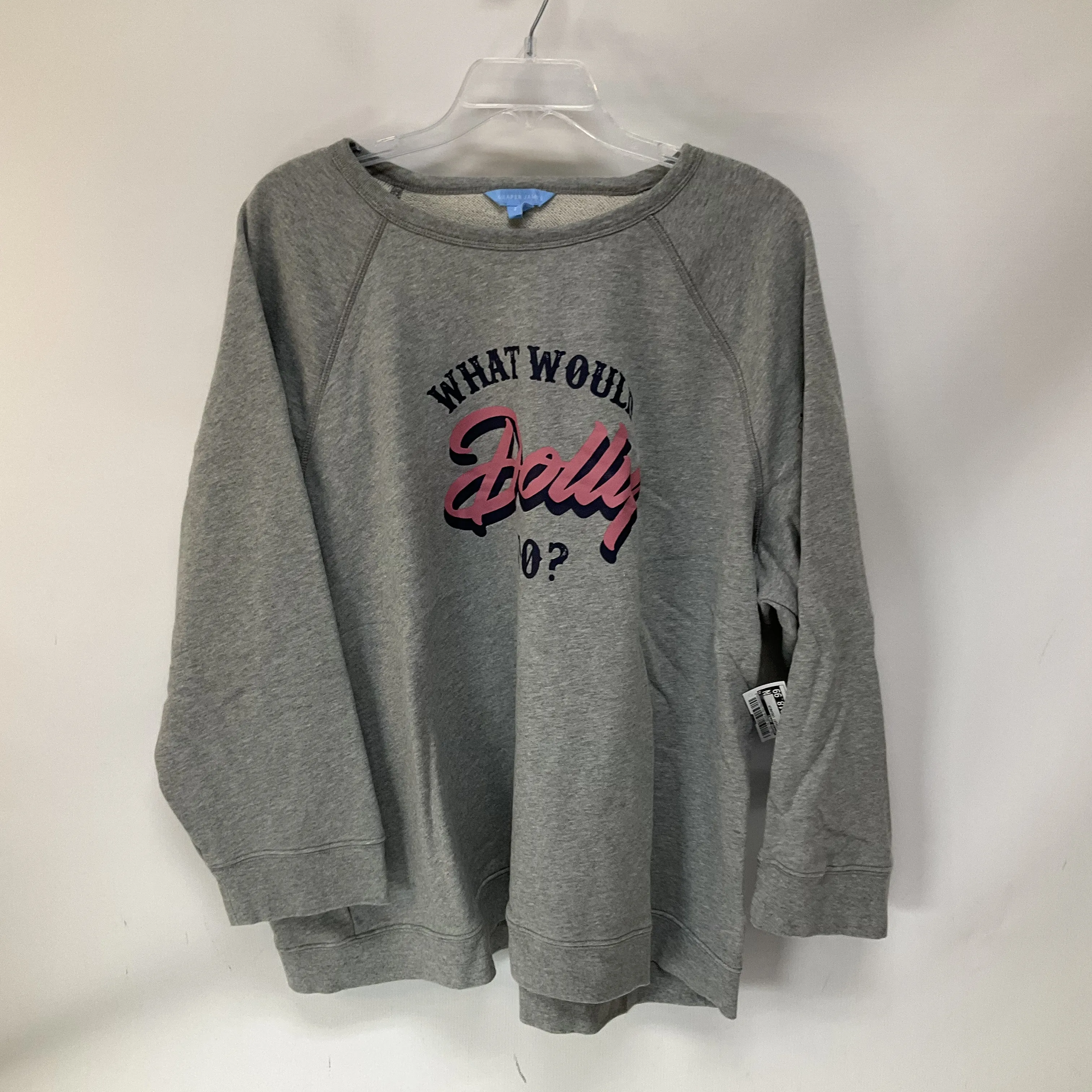 Sweatshirt Crewneck By Draper James  Size: 3x