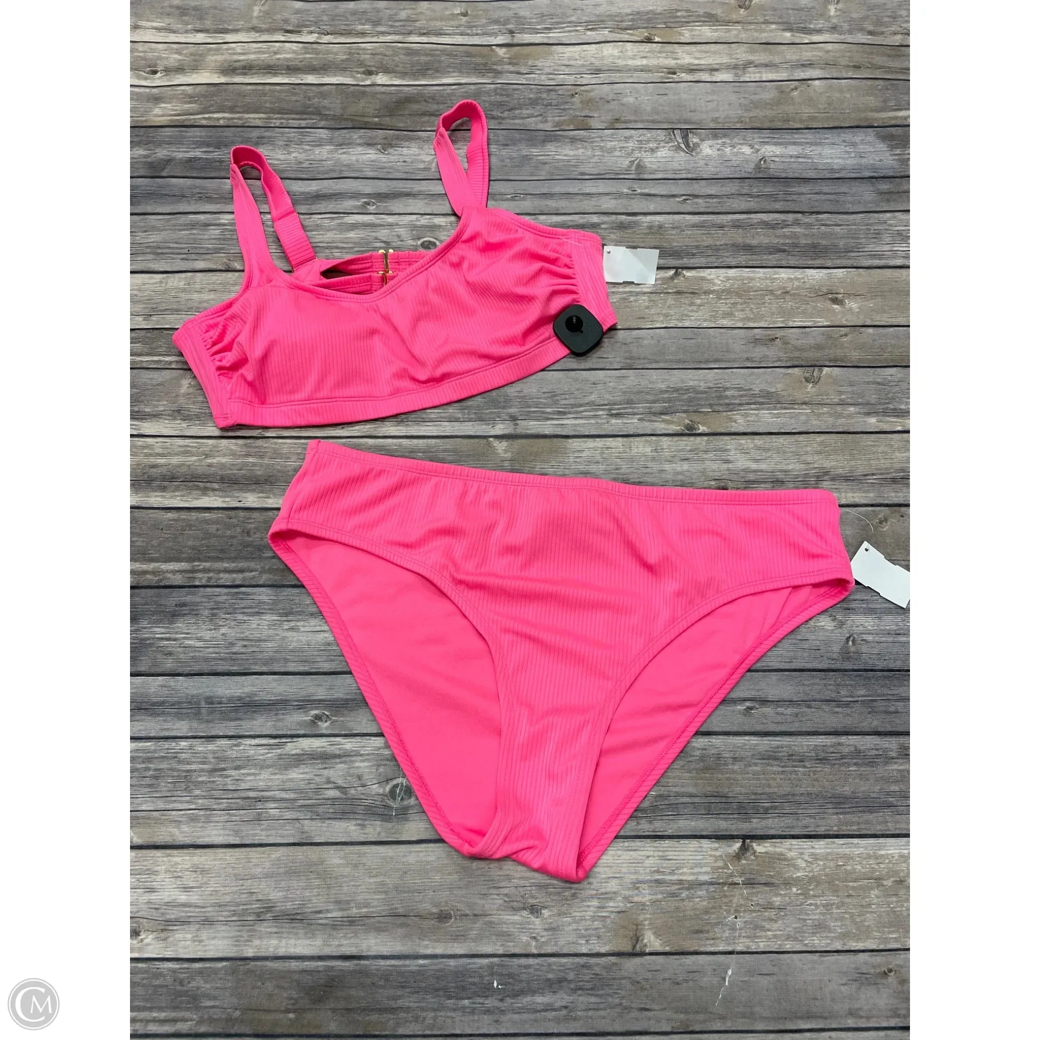 Swimsuit 2pc By Wild Fable In Pink, Size: 1x