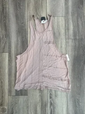 Tank Top By Free People In Pink, Size: M