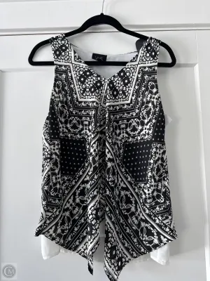 Tank Top By W5 In Black, Size: S