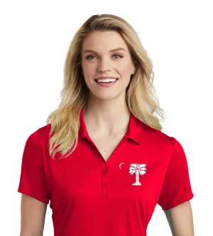 The Citadel, Big Red Palmetto, Ladies Performance Polo Shirt