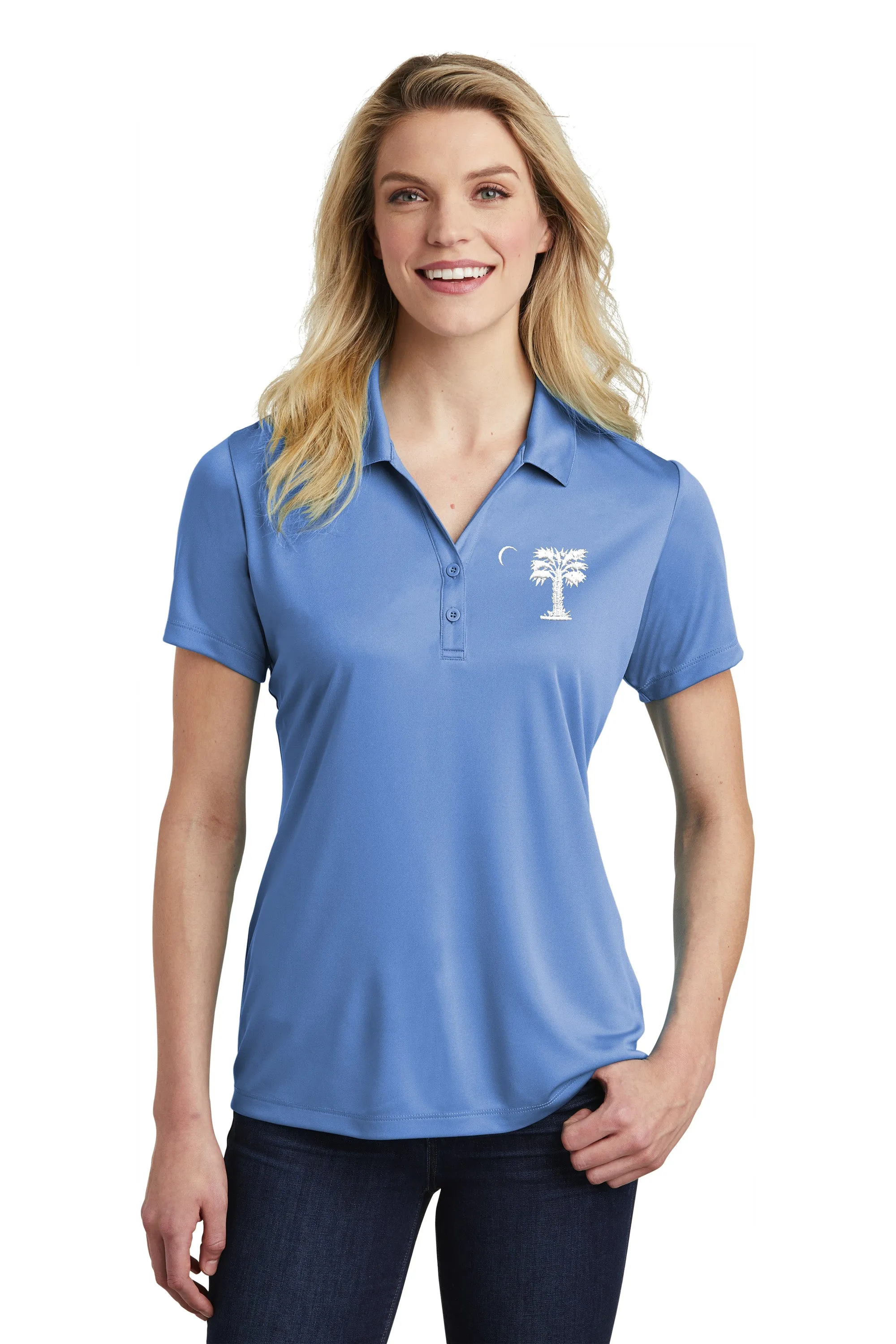 The Citadel, Big Red Palmetto, Ladies Performance Polo Shirt