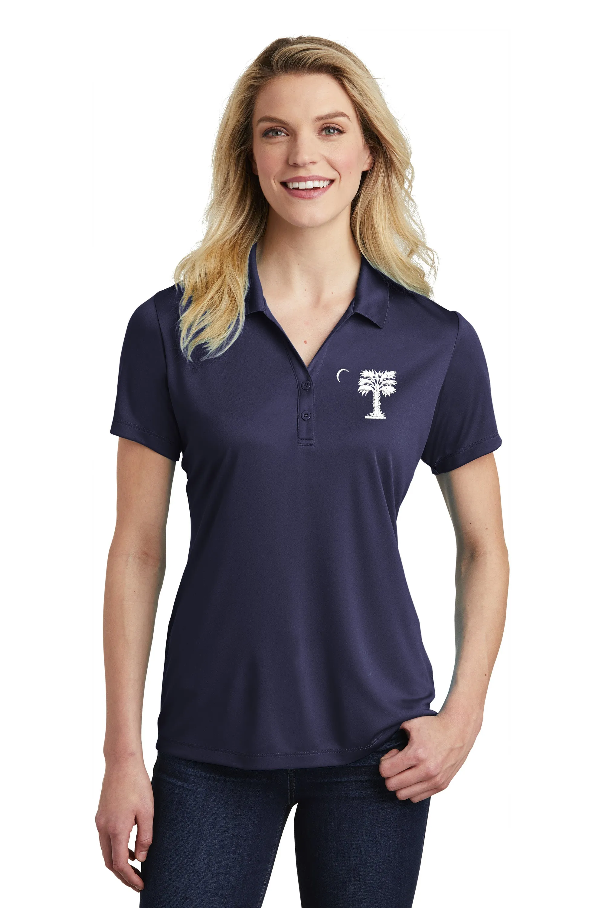 The Citadel, Big Red Palmetto, Ladies Performance Polo Shirt