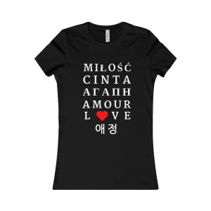 The Love Language |  Women's Favorite Tee